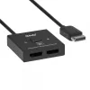 Switch DisplayPort 2 in 1 bidirezionale CLUB3D CSV-1009 — 2 uscite DisplayPort, 8K@60Hz, nero