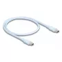 Cavo USB DeLOCK 81233 USB 2.0 0,5 m USB C blu
