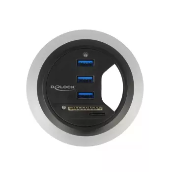 Presa a scomparsa DeLOCK 62869 nero