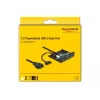 Hub USB 3.2 Gen 1 interno 3,5 pollici DeLOCK 4 porte nero
