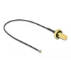 Cavo coassiale DeLOCK 12657 0,2 m RP-SMA MHF 4L LK nero