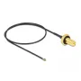 Cavo coassiale DeLOCK 12659 0,35 m RP-SMA MHF 4L LK nero