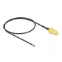 Cavo coassiale DeLOCK 12664 0,35 m SMA MHF 4L LK nero