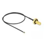 Cavo coassiale DeLOCK 12665 0,35 m SMA MHF 4L LK nero