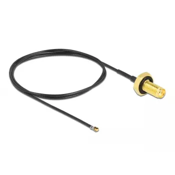 Cavo coassiale DeLOCK 12667 0,5m SMA MHF 4L LK nero