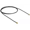 Cavo coassiale DeLOCK 89611 0,5 m MHF (I-PEX) nero oro