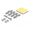 DeLOCK Presa di rete LSA Cat.6 nero metallo plastica 41mm 69mm 26mm