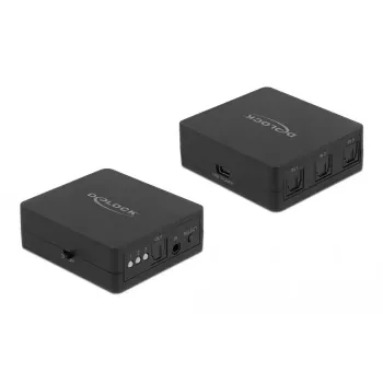 Switch S/PDIF TOSLINK DeLOCK 63395