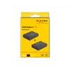 DeLOCK Switch HDMI 2-1 bidirezionale 8K 60 Hz metallo nero