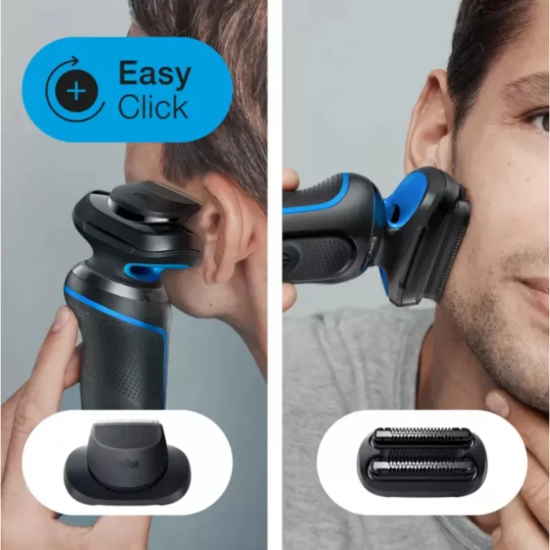 Braun Series 5 51-B1820s rasoio a lamina nero, blu
