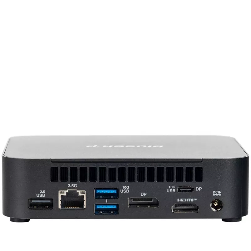 bluechip BUSINESSline M14150 Intel® N N150 8 GB DDR5-SDRAM 500 GB SSD Windows 11 Pro Mini-PC nero
