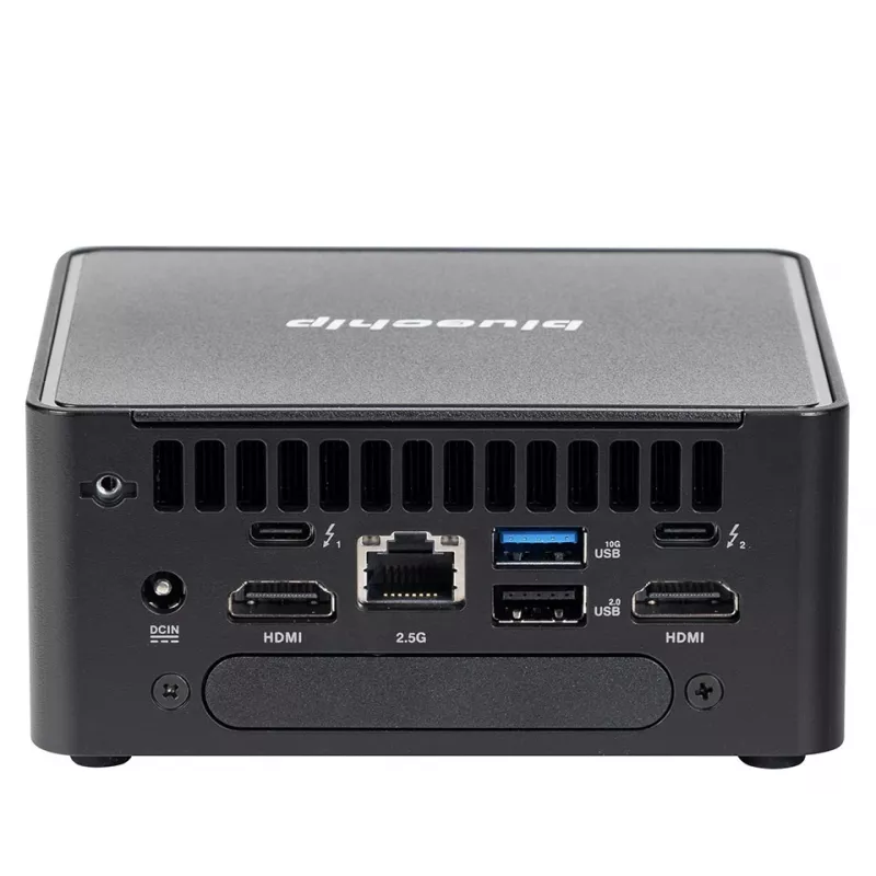 bluechip BUSINESSline M1435 Intel Core 3 100U 8 GB DDR5-SDRAM 500 GB SSD Windows 11 Pro Mini-PC nero