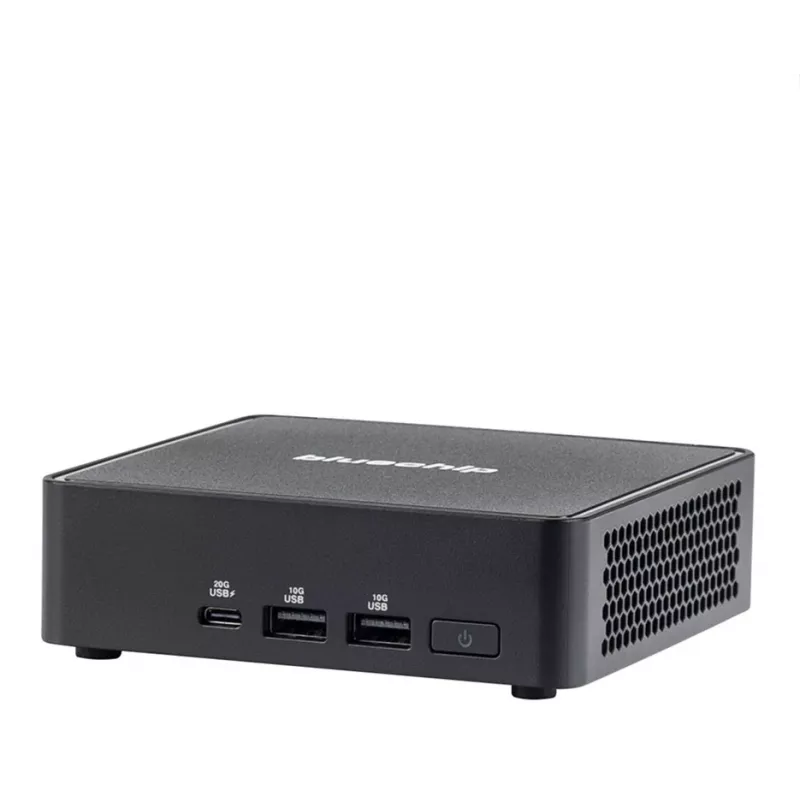 bluechip BUSINESSline M1570 Intel Core 7 240H 16 GB DDR5-SDRAM 500 GB SSD Windows 11 Pro Mini-PC nero