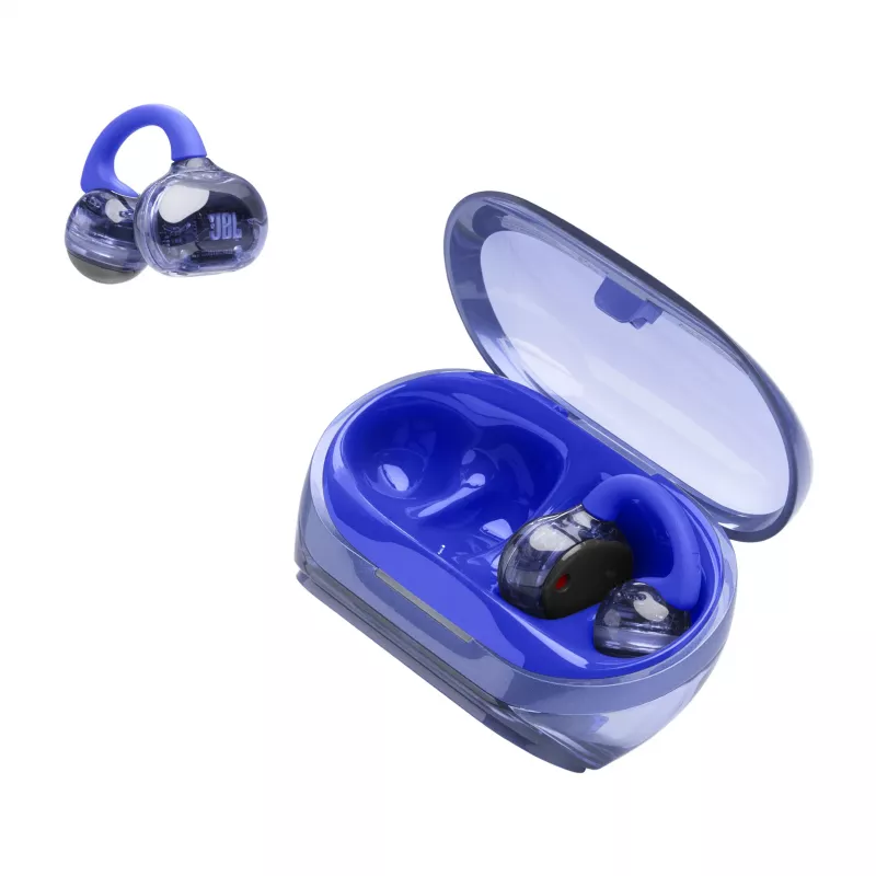 JBL Soundgear Clips cuffie True Wireless Stereo (TWS) ad archetto chiamate/musica Bluetooth blu