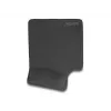 DeLOCK tappetino mouse ergonomico con poggiapolsi in gel per mancini nero