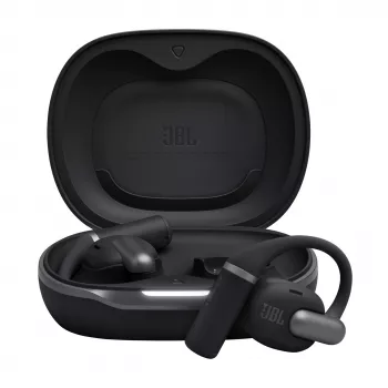 Headset JBL Sense Pro TWS Bluetooth ad archetto per chiamate e musica, 20–40000 Hz, 95,2 g, nero