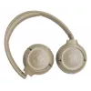 Headset JBL Tune 680NC, con filo e wireless (Bluetooth, USB-C), circumaurale, archetto, beige, 20–20000 Hz, 161 g