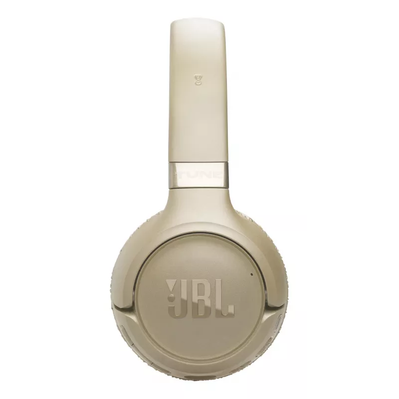 Headset JBL Tune 680NC, con filo e wireless (Bluetooth, USB-C), circumaurale, archetto, beige, 20–20000 Hz, 161 g