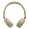 Headset JBL Tune 680NC, con filo e wireless (Bluetooth, USB-C), circumaurale, archetto, beige, 20–20000 Hz, 161 g