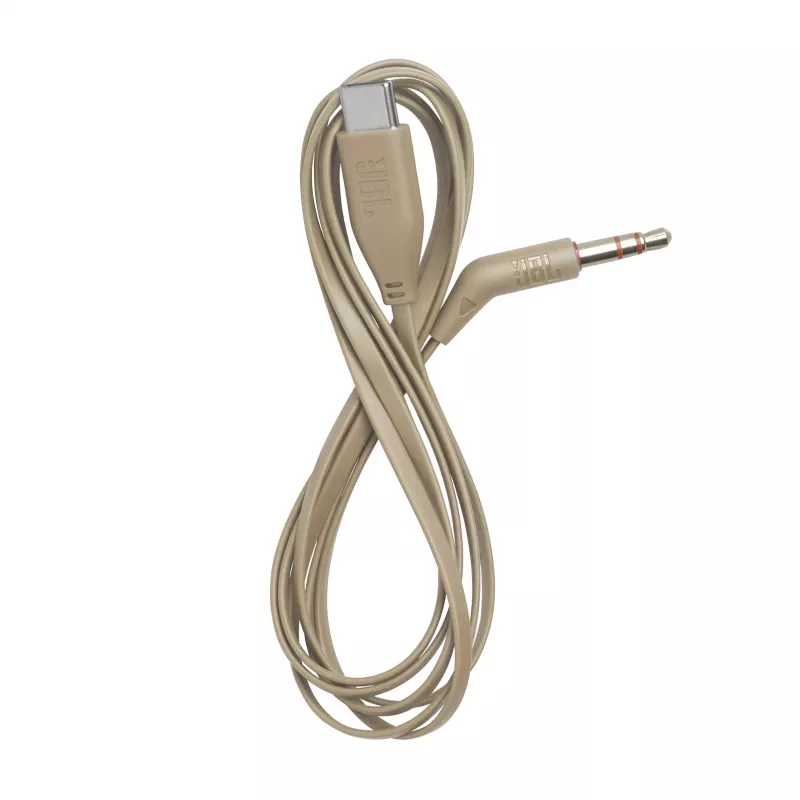 Headset JBL Tune 680NC, con filo e wireless (Bluetooth, USB-C), circumaurale, archetto, beige, 20–20000 Hz, 161 g