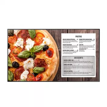 AG Neovo QM-65 monitor piatto Digital Signage 163,8 cm (64,5 pollici) LCD 350 cd/m² 4K Ultra HD nero
