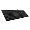 Tastiera CHERRY STREAM Home/Office USB QWERTY portoghese nero grigio full-size 115 tasti
