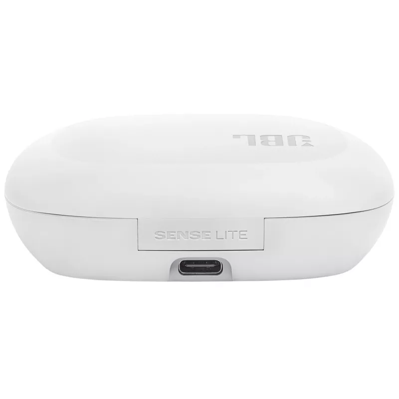 Headset JBL Sense Lite — auricolare Bluetooth wireless con archetto, intraurale, 20–20000 Hz, 83,5 g, bianco