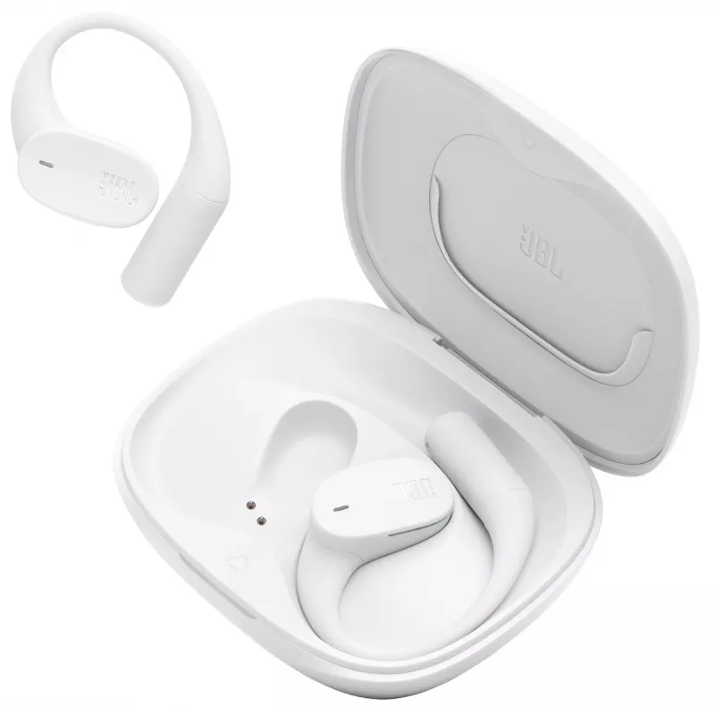 Headset JBL Sense Lite — auricolare Bluetooth wireless con archetto, intraurale, 20–20000 Hz, 83,5 g, bianco