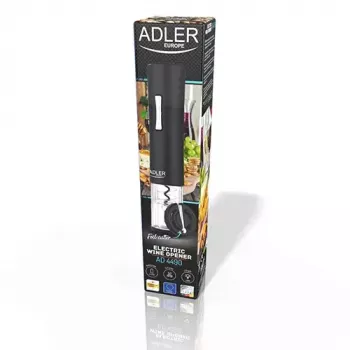 Apribottiglie Adler AD 4490 Nero Argento Trasparente