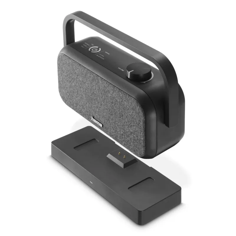 Hama 00221849 Altoparlante Nero, Grigio Senza fili