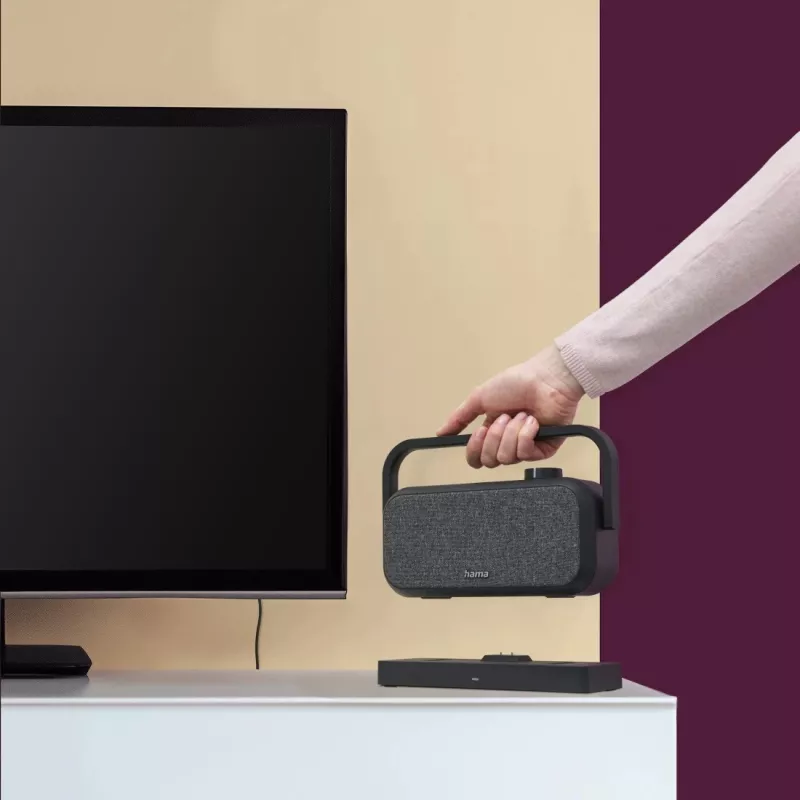 Hama 00221849 Altoparlante Nero, Grigio Senza fili