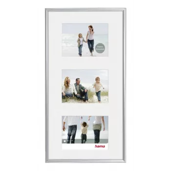 Hama Cornice Portafoto multiplo Argento