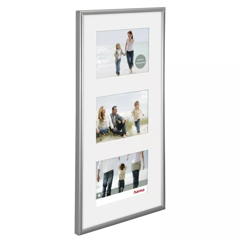 Hama Cornice Portafoto multiplo Argento