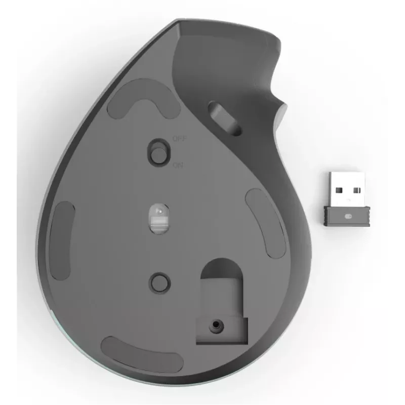 Hama EWM-700R Mouse Ufficio Destrorso RF Wireless + Bluetooth Ottico 2400 DPI