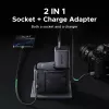 UGREEN S550 adattatore da viaggio universale 65W, 2x USB-C + USB-A, 55001