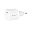 Equip Caricabatterie USB-C PD 20W 1 porta da interno AC Bianco 100-240V