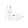 Equip Caricabatterie USB-C PD 20W 1 porta da interno AC Bianco 100-240V