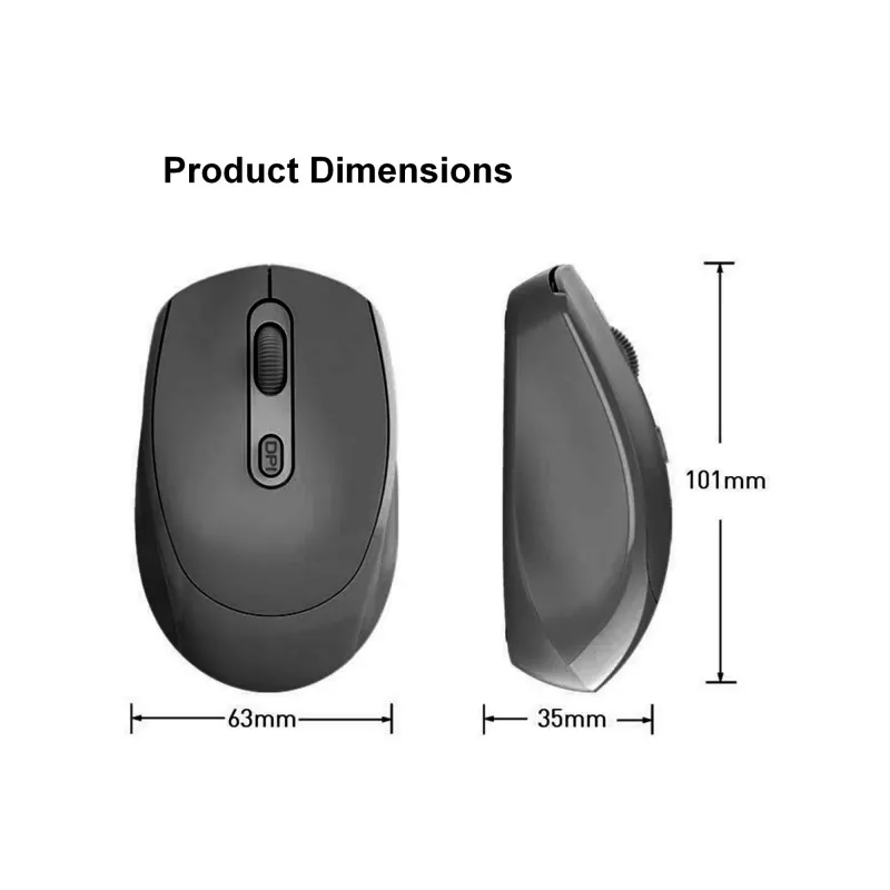 Mouse wireless Equip 4 tasti