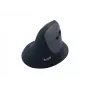 Mouse wireless verticale ergonomico EQUIP per destrimani, 1600 DPI, RF Wireless + Bluetooth, ricaricabile, 6 tasti, nero
