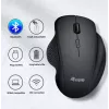 Mouse wireless dual mode ricaricabile EQUIP 6 tasti — per destrimani, ottico 1600 DPI, RF Wireless + Bluetooth, nero