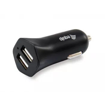 Caricabatterie universale Equip 245510 nero da accendisigari auto