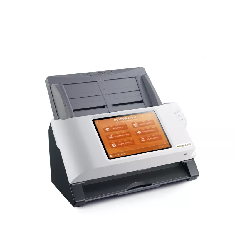 Scanner ADF Plustek eScan A280 Enterprise 600 x 600 DPI A4 nero, bianco