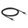 Cavo USB DeLOCK 81239 2,5 m USB-C nero USB 2.0 0,48 Gbit/s