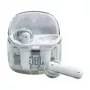 JBL Tune Flex Ghost Edition Headset True Wireless Stereo (TWS) In-ear Chiamate/Musica Bluetooth Trasparente, Bianco