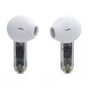 JBL Tune Flex Ghost Edition Headset True Wireless Stereo (TWS) In-ear Chiamate/Musica Bluetooth Trasparente, Bianco