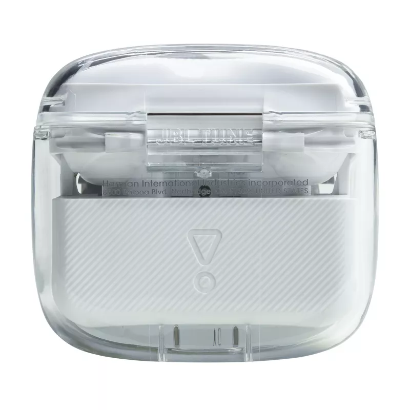 JBL Tune Flex Ghost Edition Headset True Wireless Stereo (TWS) In-ear Chiamate/Musica Bluetooth Trasparente, Bianco