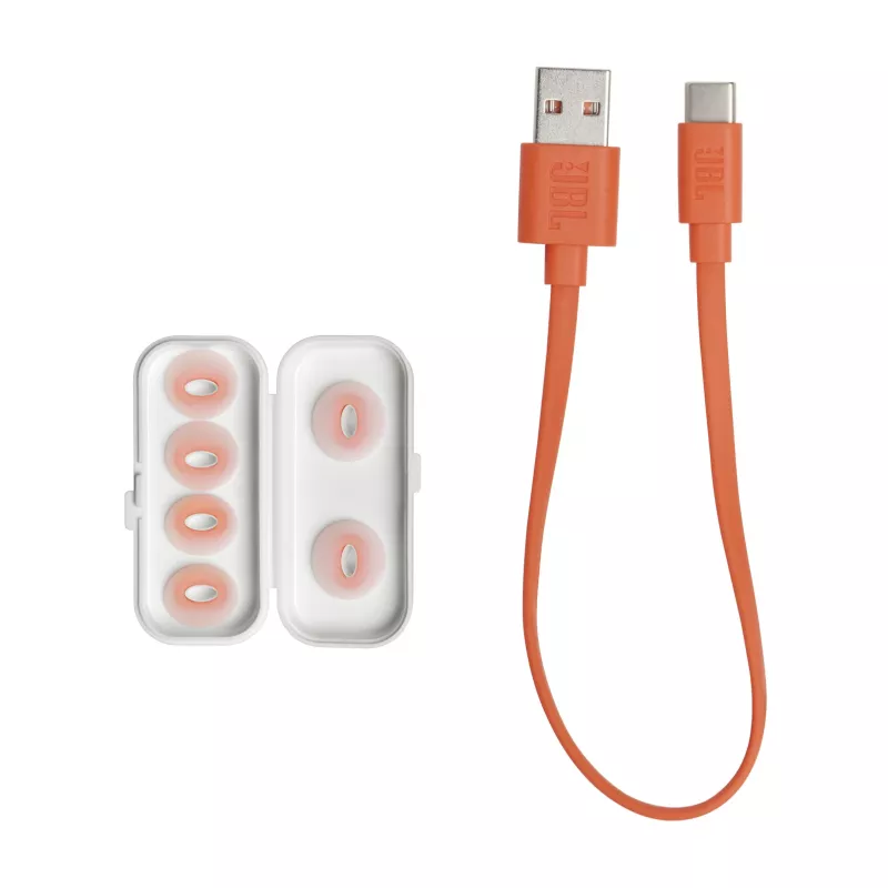 JBL Tune Flex Ghost Edition Headset True Wireless Stereo (TWS) In-ear Chiamate/Musica Bluetooth Trasparente, Bianco