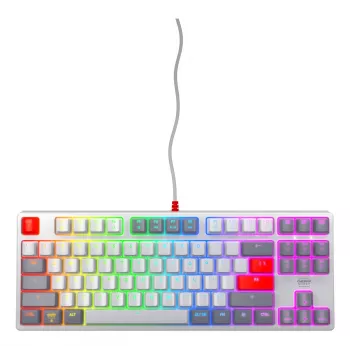 Tastiera meccanica da gaming CHERRY K4V2 RGB Tenkeyless cablata USB 67 tasti