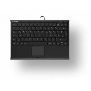 KeySonic KSK-5211ELU (DE) tastiera Home USB QWERTZ tedesco nero