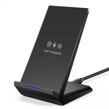 Caricabatterie da interno 2GO 797330 smartphone nero USB ricarica rapida wireless